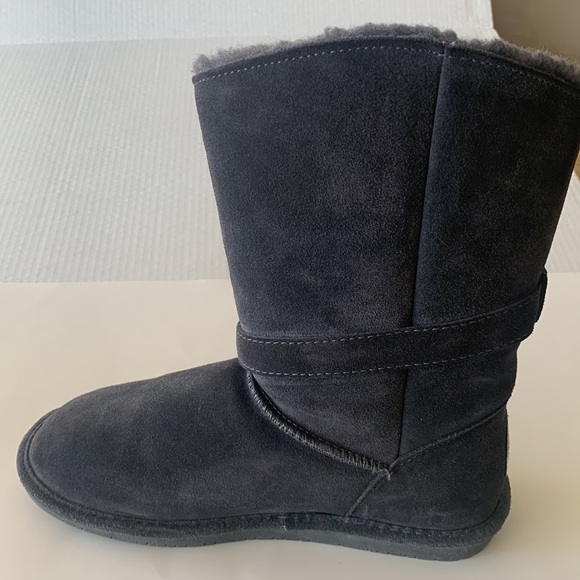 Bearpaw Charcoal Gray Boots SIZE 9 - Picture 7 of 12